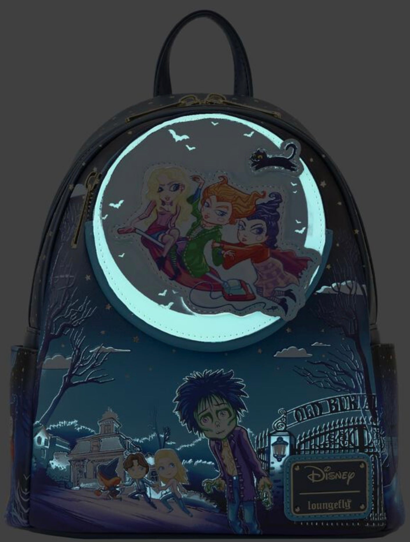 Loungefly Hocus Pocus Glow In The Dark Backpack