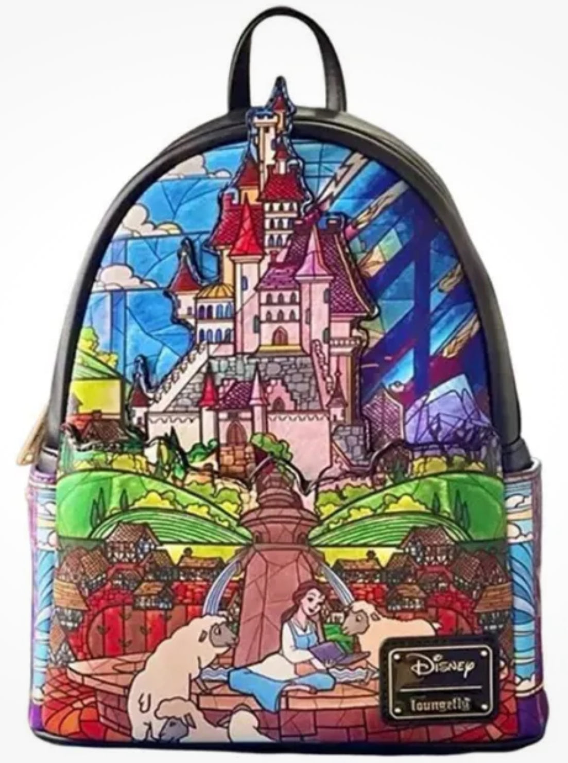 Loungefly Disney Princess Castle Series Belle Backpack
