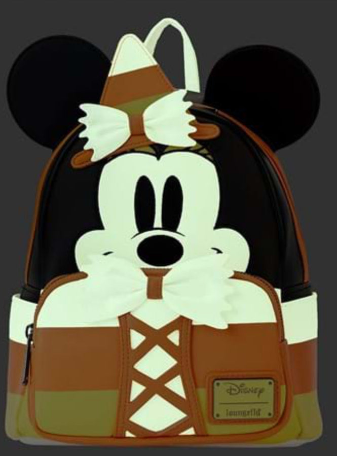 Loungefly Disney Minnie Candy Corn Cosplay Mini Backpack