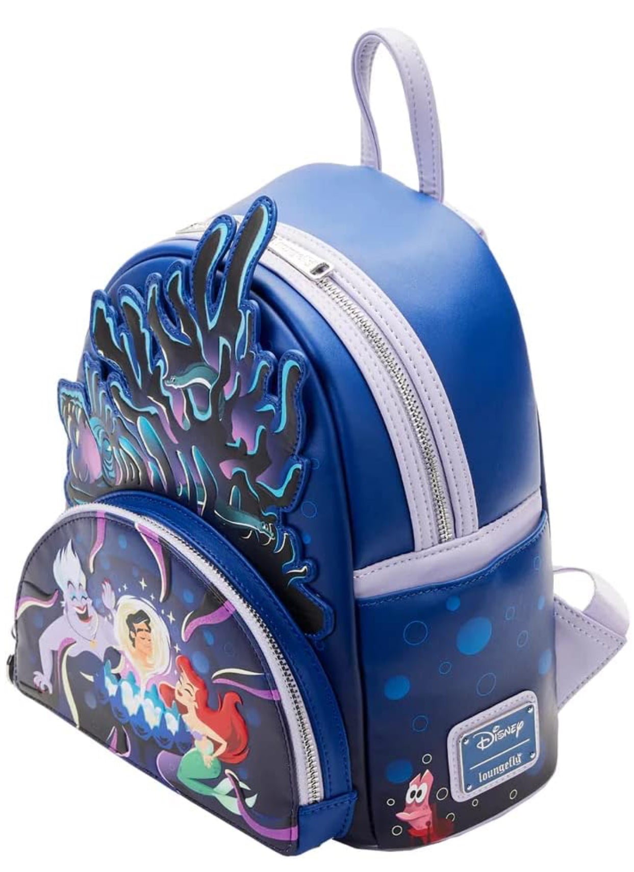 Loungefly Disney The Little Mermaid Ursula’s Lair Glow-In-the-Dark Mini Backpack
