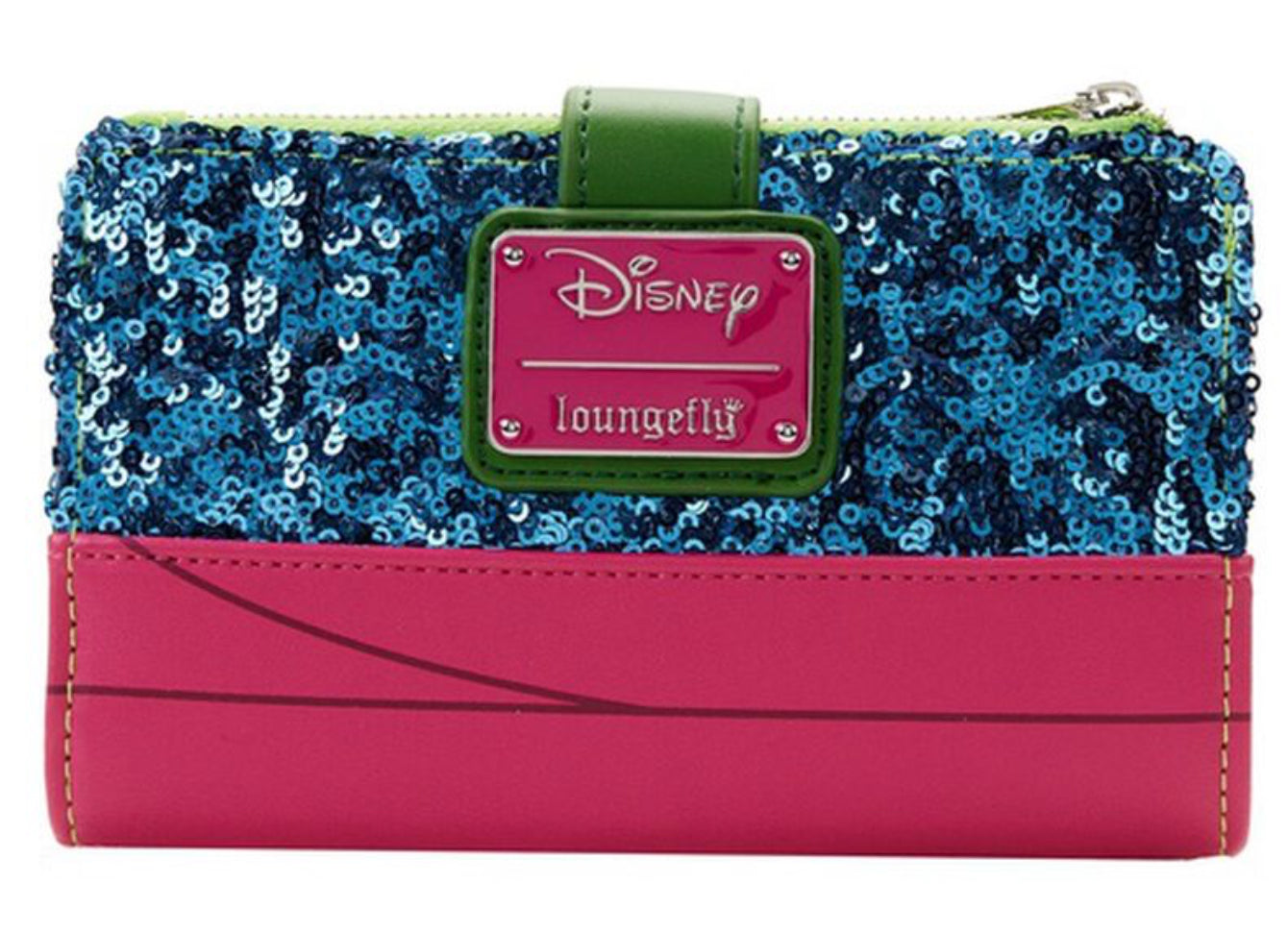 Loungefly Disney Princess Mulan Sequin Flap Wallet