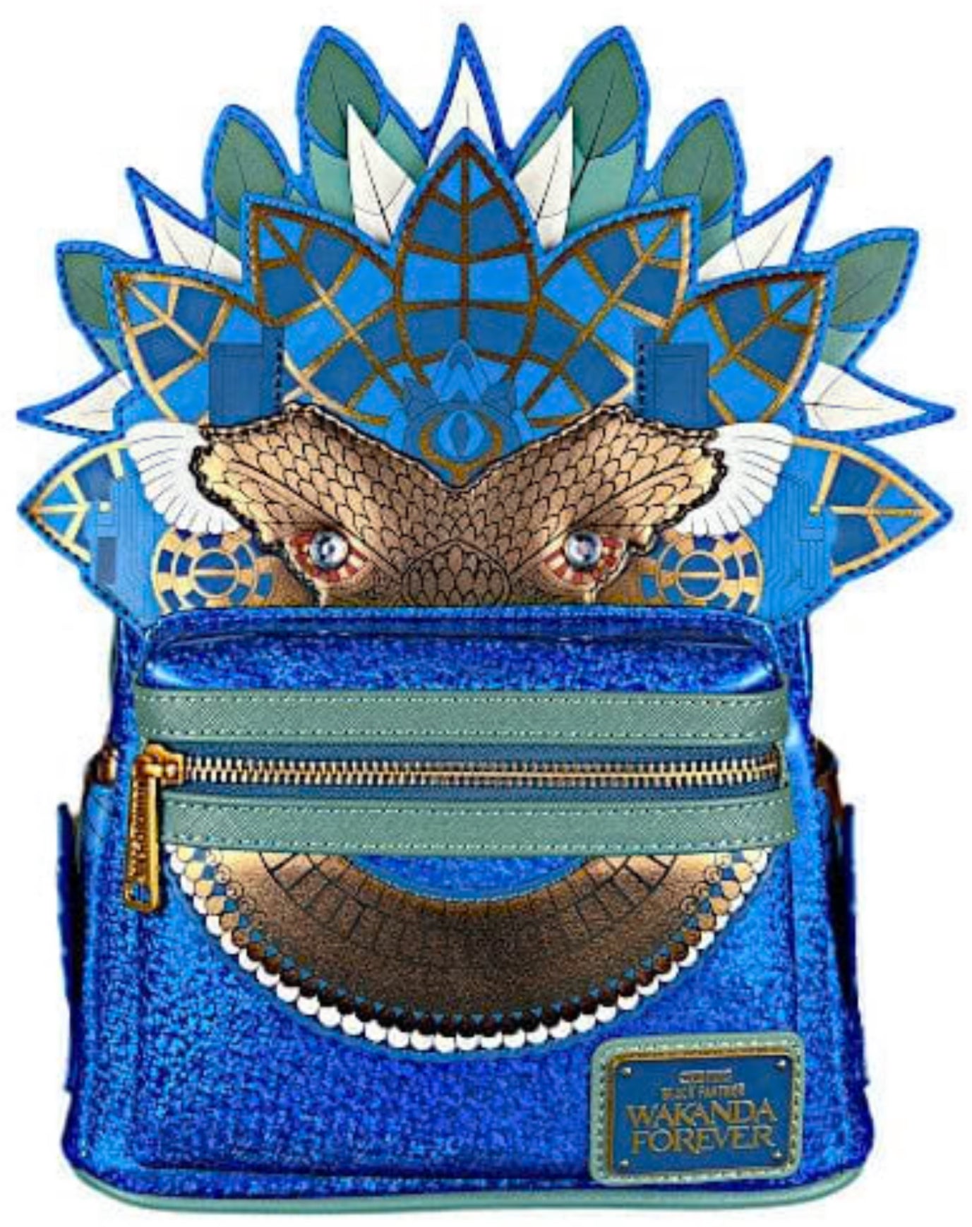 Loungefly Marvel Wakanda Forever King Namor Cosplay Mini Backpack
