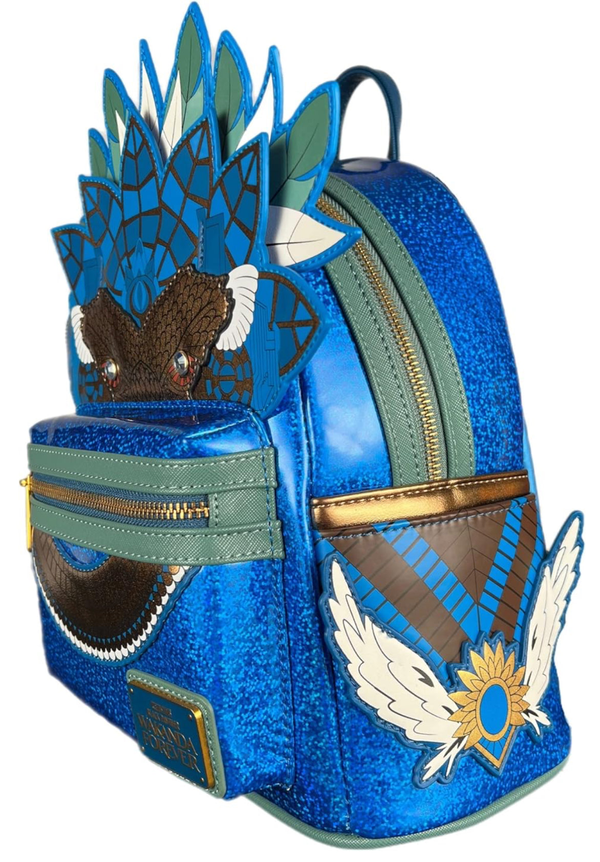Loungefly Marvel Wakanda Forever King Namor Cosplay Mini Backpack