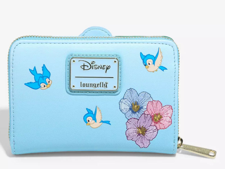 Loungefly Disney Snow White and the Seven Dwarfs Snow White Forest Animals Zip Wallet