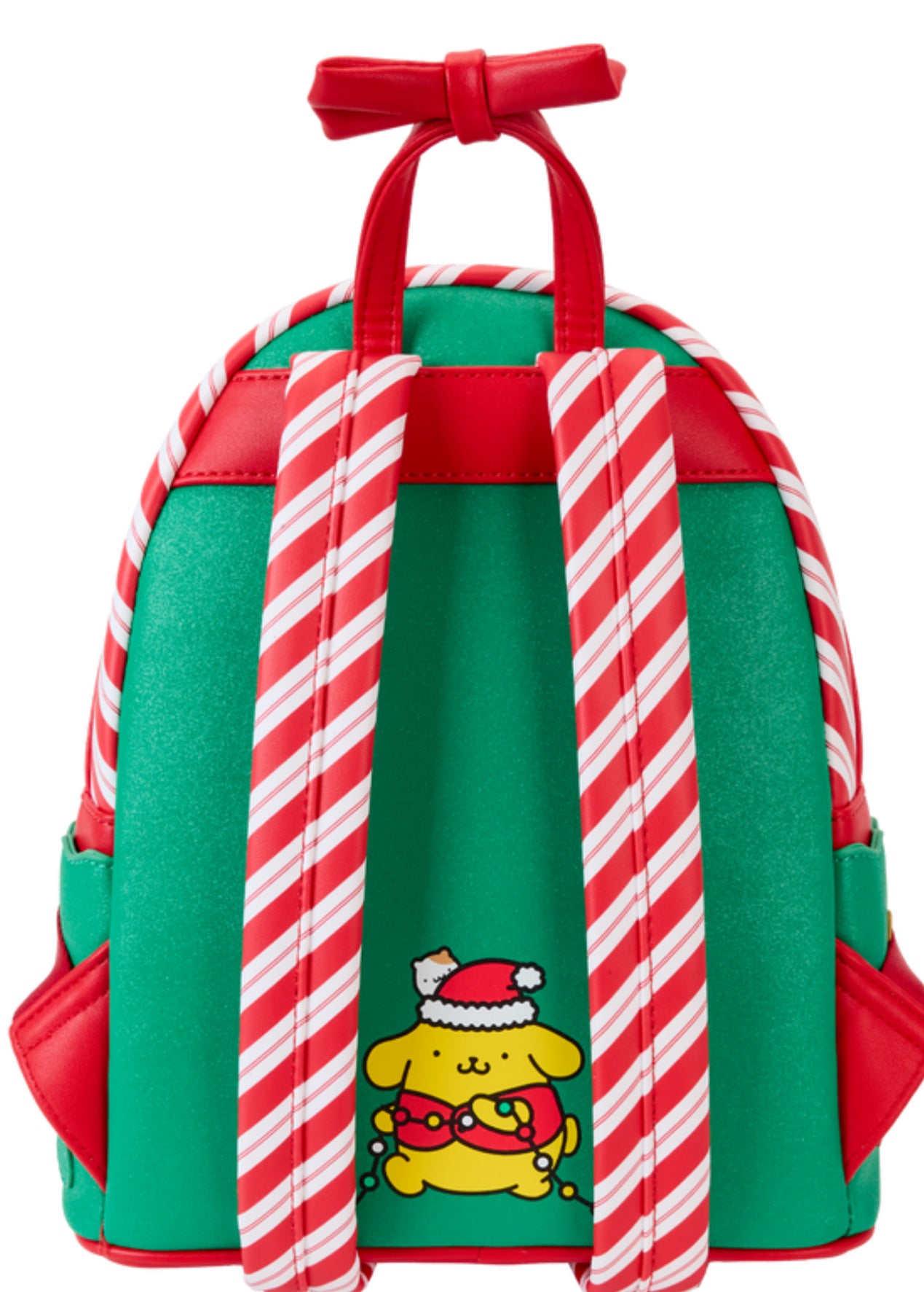 Loungefly Sanrio Exclusive Pompompurin Santa Hat Light Up Mini Backpack