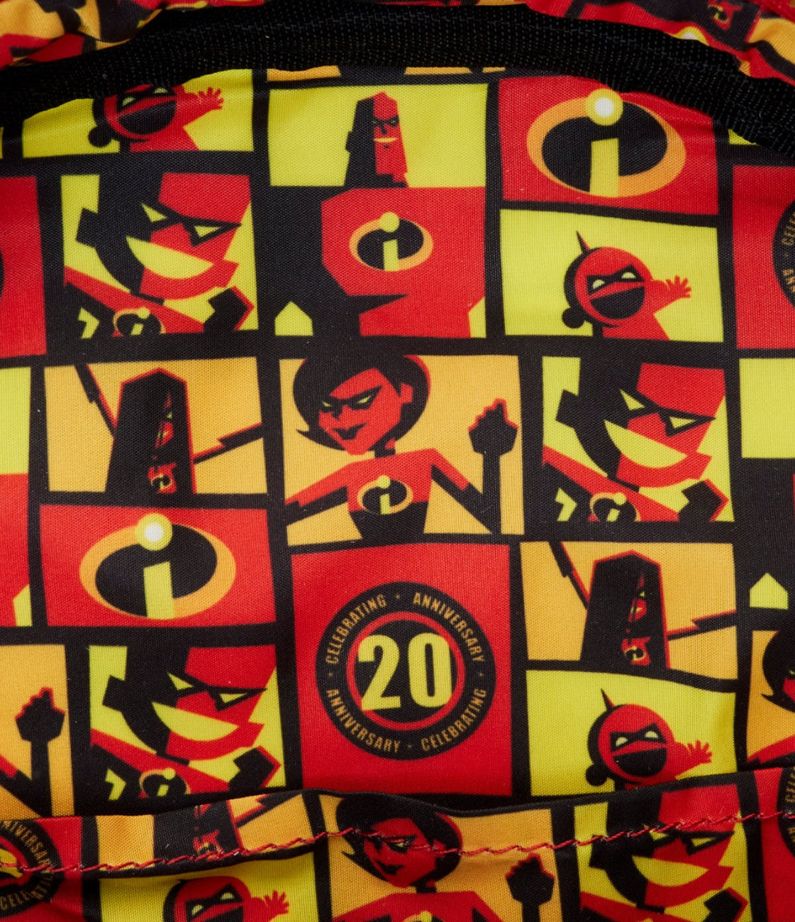 Loungefly Disney Pixar The Incredibles Suit Light-Up Mini Backpack With Coin Purse