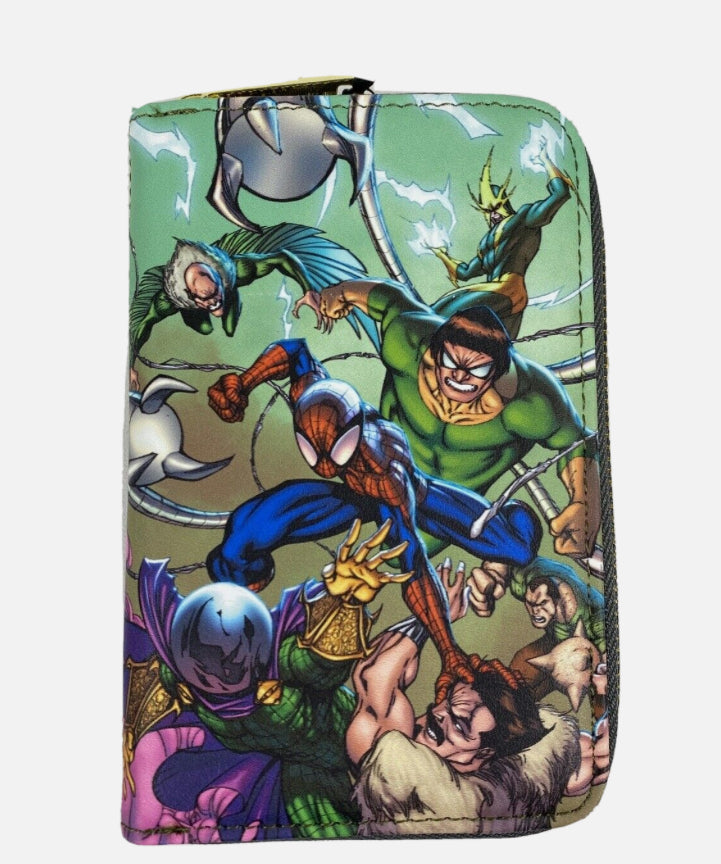 Loungefly Marvel Spiderman Sinister Zip Around Wallet