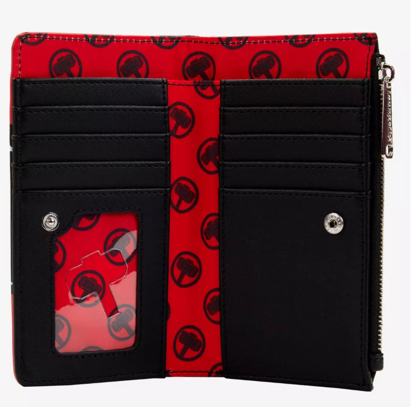 Loungefly Marvel Thor: Love And Thunder Armor Flap Wallet