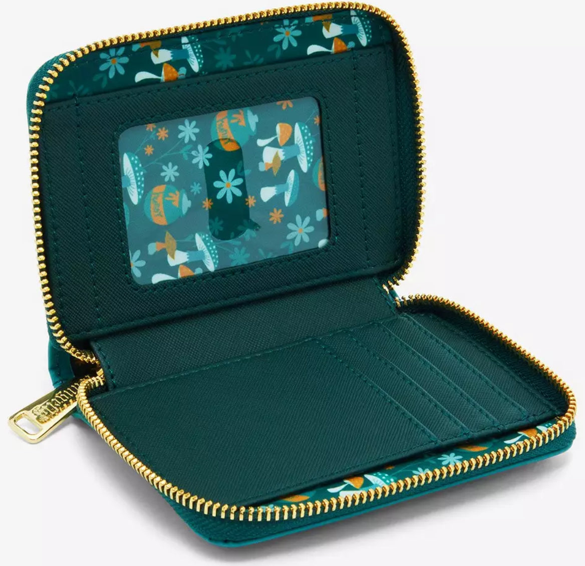 Loungefly Disney Winnie the Pooh Floral Small Zip Wallet