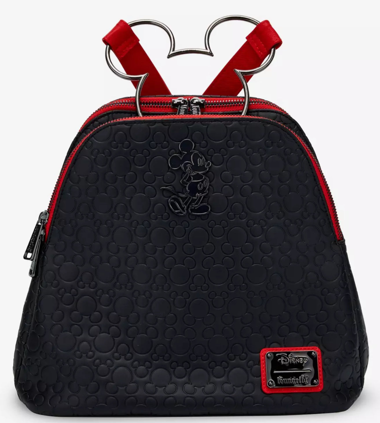 Loungefly Disney Mickey Mouse Debossed Silhouettes Mini Backpack