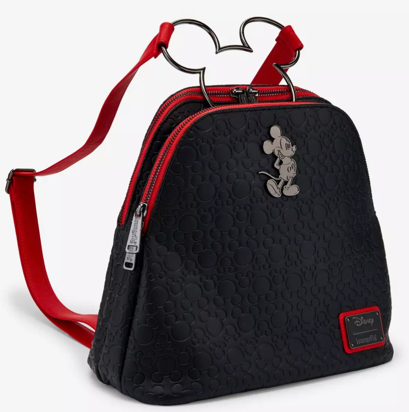Loungefly Disney Mickey Mouse Debossed Silhouettes Mini Backpack