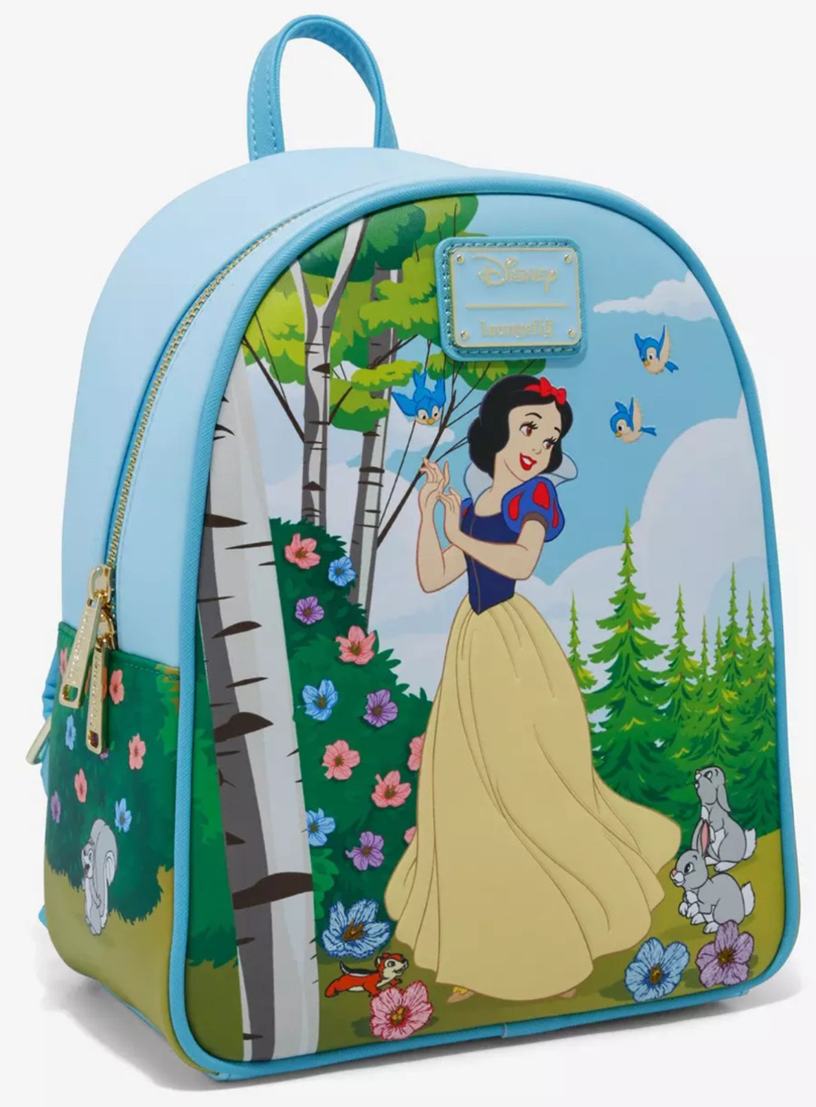 Loungefly Disney Snow White and the Seven Dwarfs Forest Animals Mini Backpack
