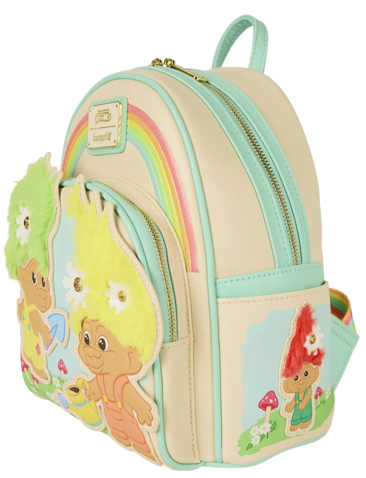 Classic Trolls Plush Glitter Mini Backpack