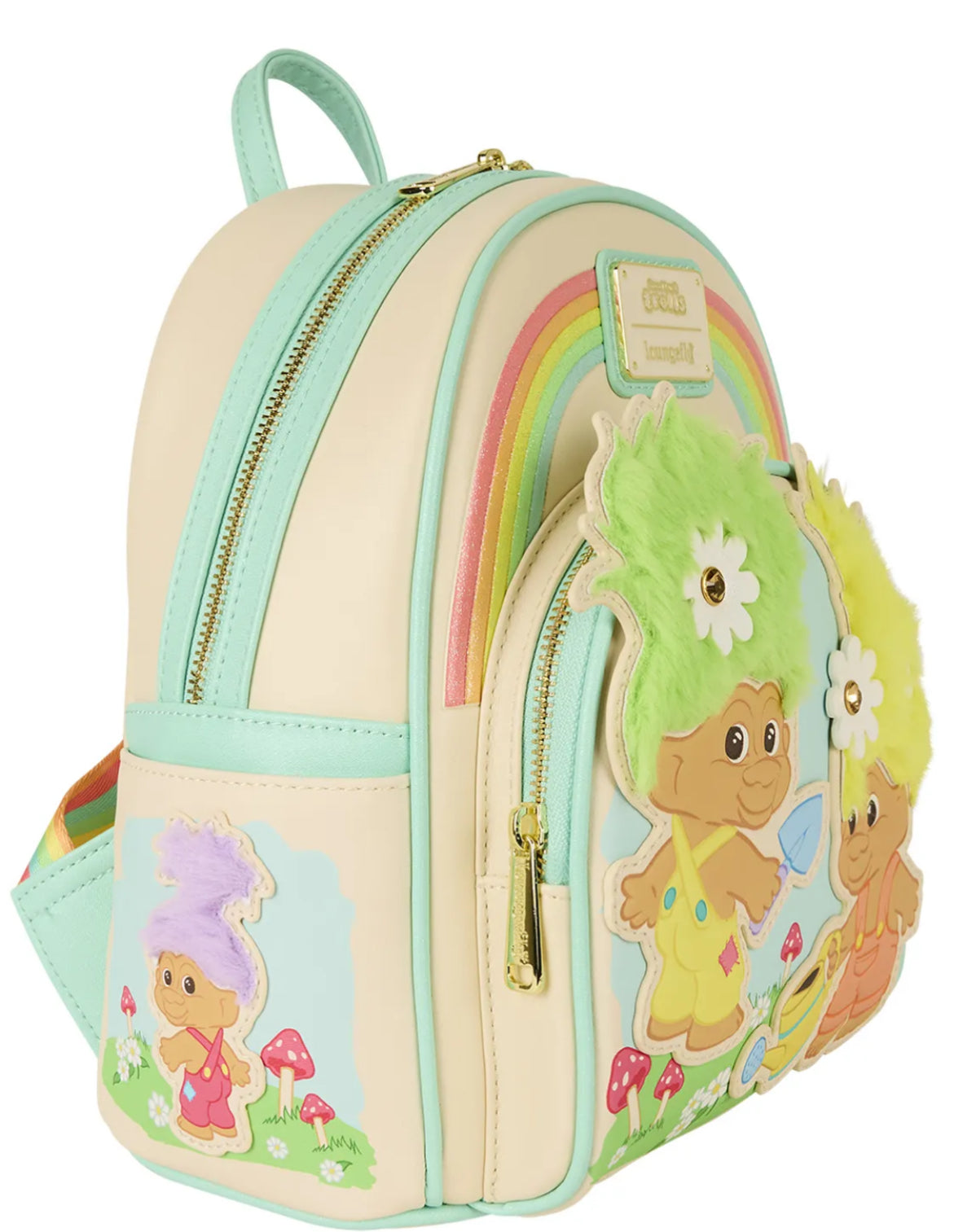 Classic Trolls Plush Glitter Mini Backpack