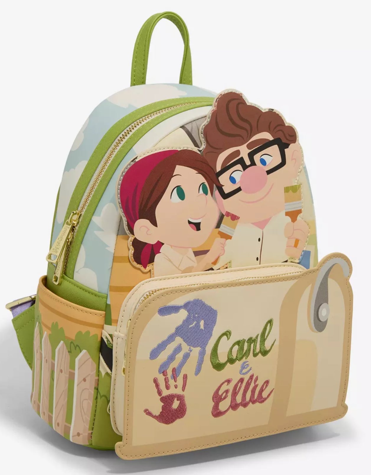 Loungefly Disney Pixar Up Carl & Ellie Mailbox Mini Backpack