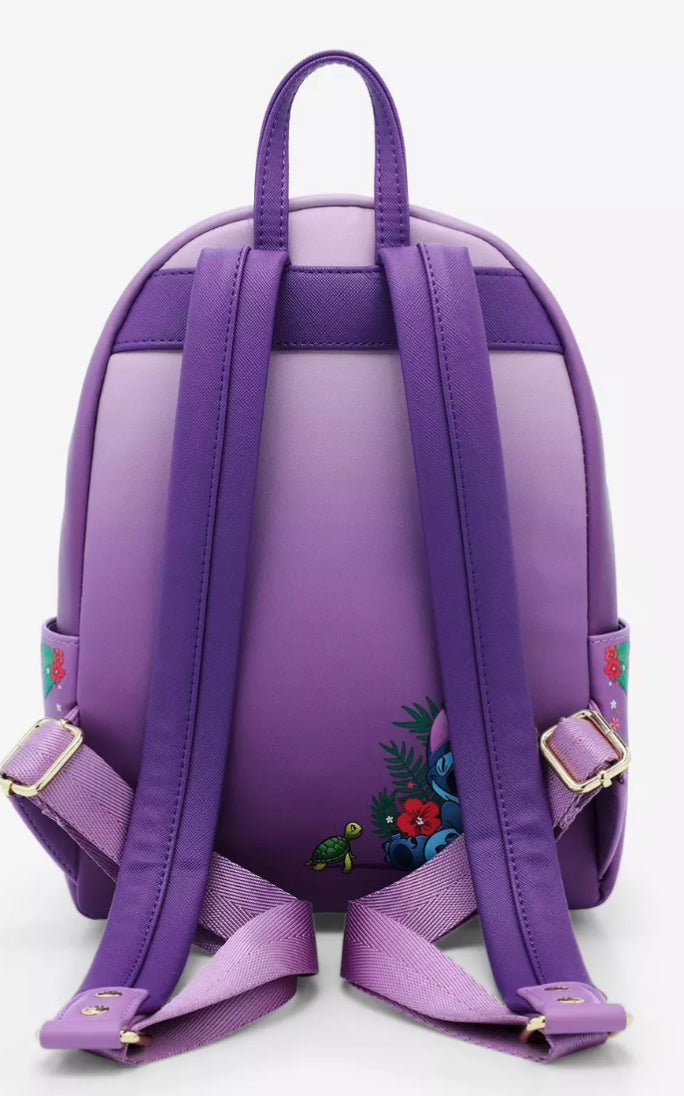 Loungefly Disney Lilo & Stitch Scrump Reading Mini Backpack