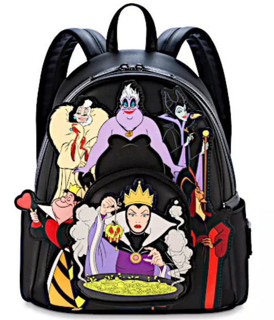Loungefly Disney Villains Mini Backpack