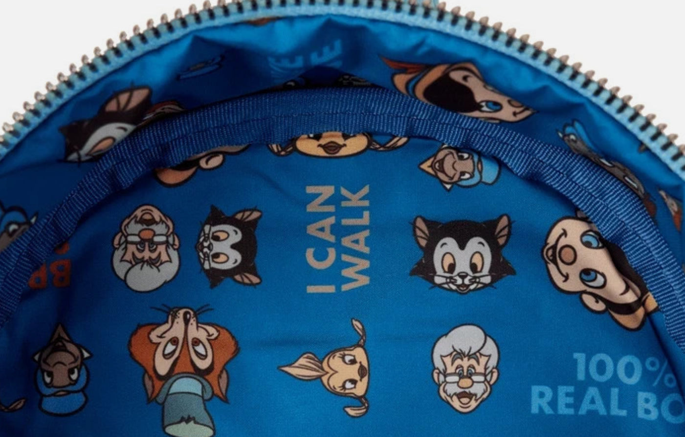 Loungefly Pinocchio Exclusive Raft Monstro Lenticular Mini Backpack