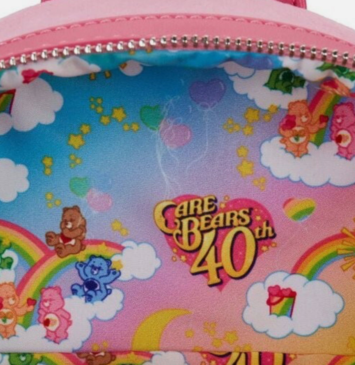 Loungefly Care Bears 40th Anniversary: Cheer Bear