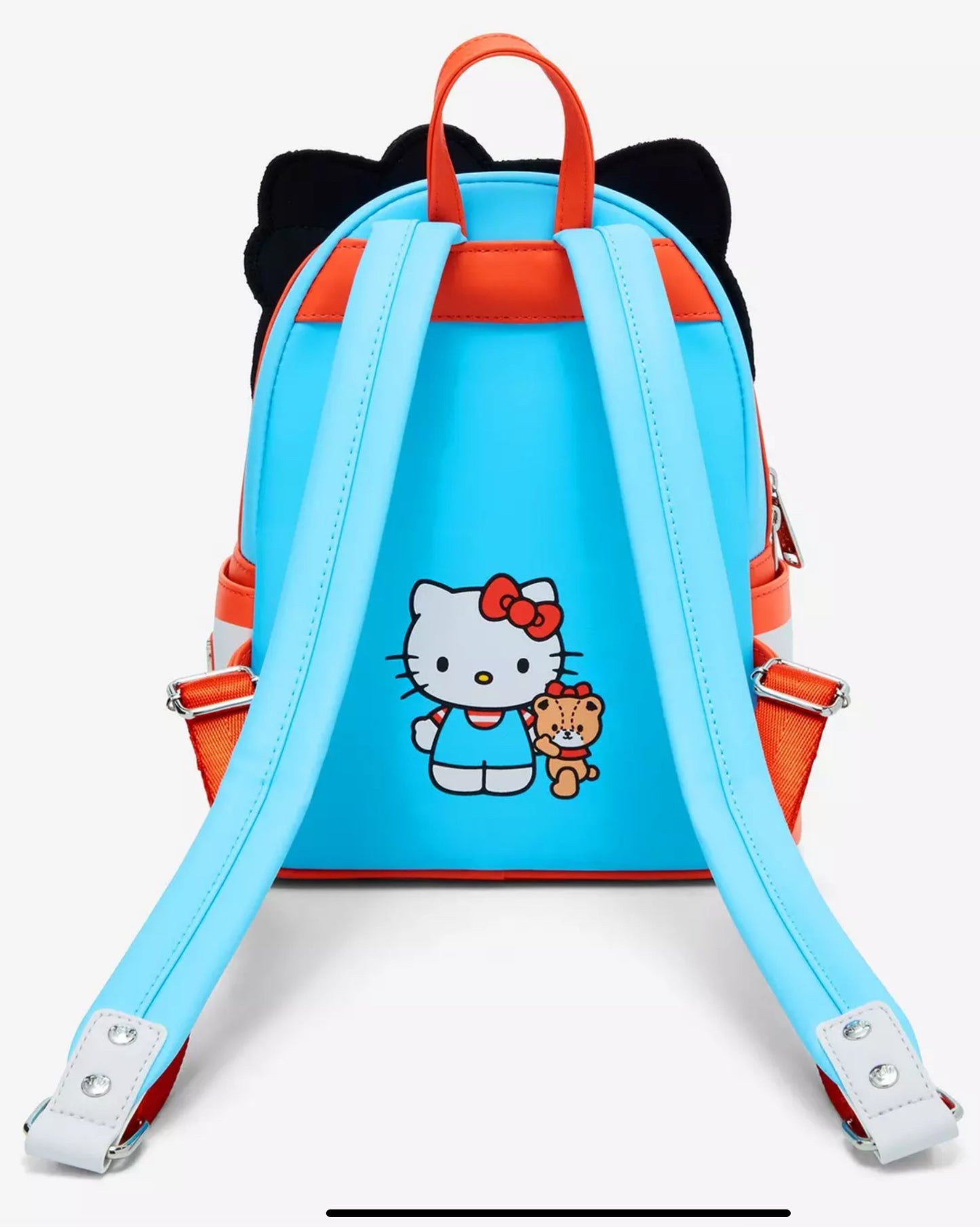 Loungefly Hello Kitty & Tiny Chum Sherpa Figural Mini Backpack