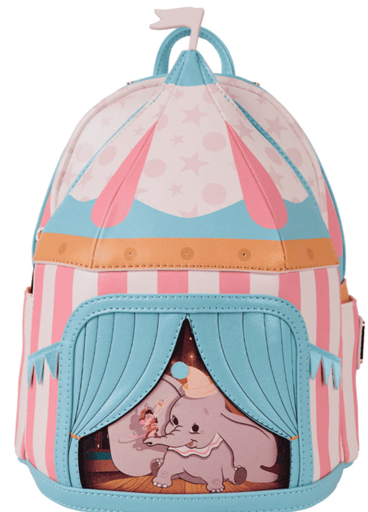 Loungefly Dumbo Exclusive Circus Tent Light Up Mini Backpack