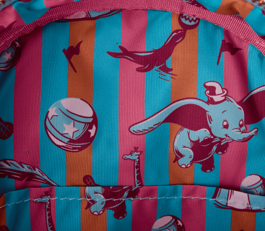 Loungefly Dumbo Exclusive Circus Tent Light Up Mini Backpack
