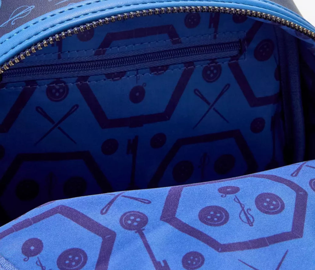 Loungefly Coraline Portal Button Frame Lenticular Mini Backpack