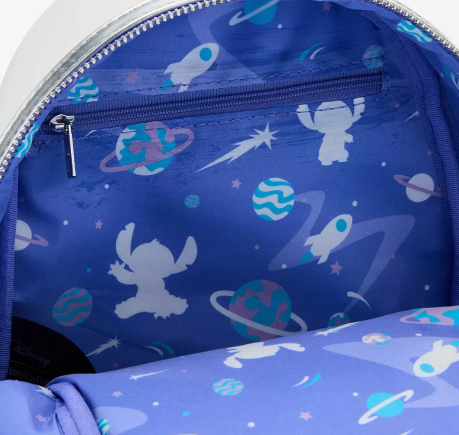 Loungefly Disney Lilo & Stitch Astronaut Stitch Figural Mini Backpack