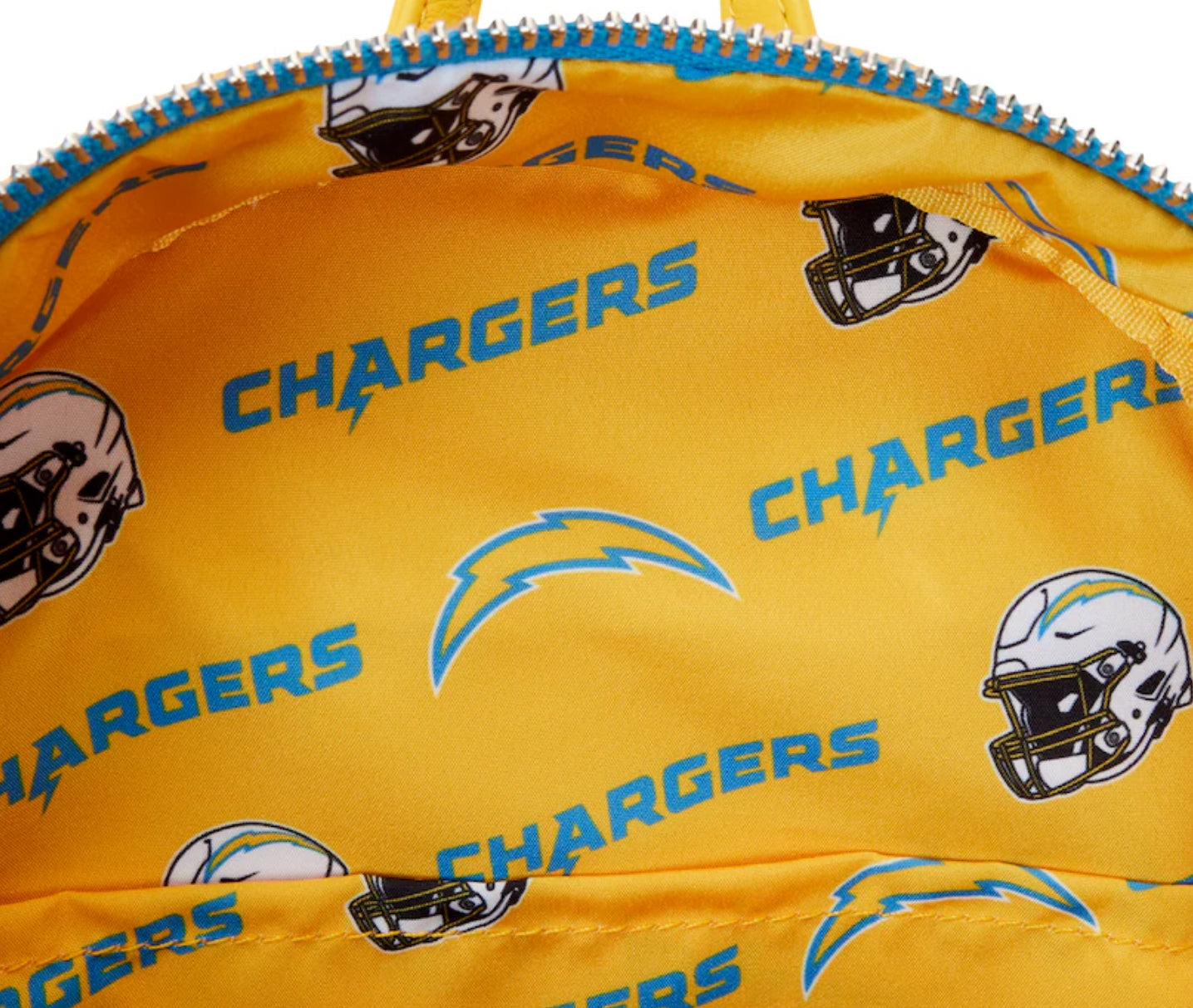 Loungefly Los Angeles Chargers Varsity Mini Backpack
