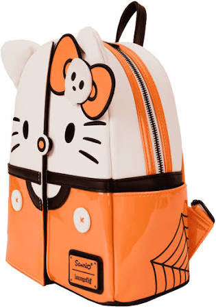 Loungefly NYCC Limited Edition Sanrio Hello Kitty Skeleton Costume Glow Mini Backpack