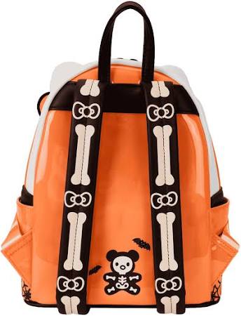 Loungefly NYCC Limited Edition Sanrio Hello Kitty Skeleton Costume Glow Mini Backpack