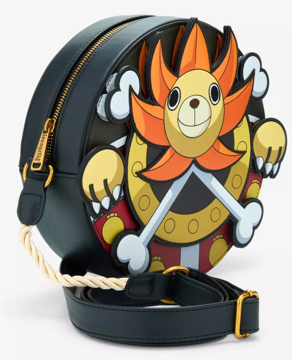 Loungefly One Piece Thousand Sunny Figural Crossbody Bag