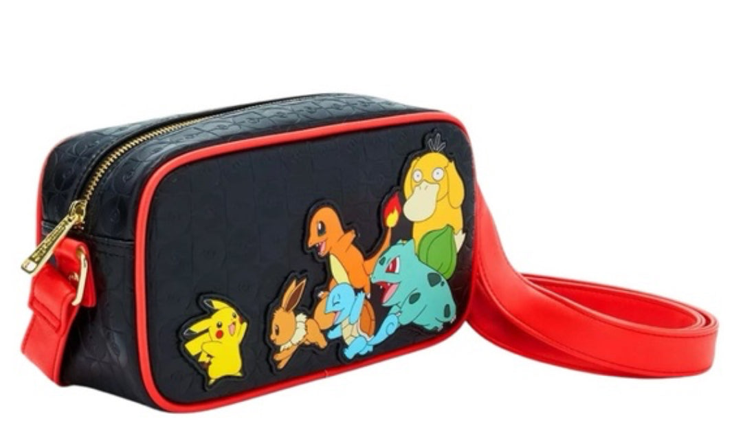 Loungefly Pokemon Pkachu Team Crossbody Bag