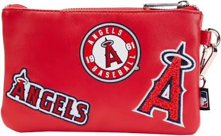 Loungefly MLB Los Angeles Angels Stadium Crossbody Bag with Pouch