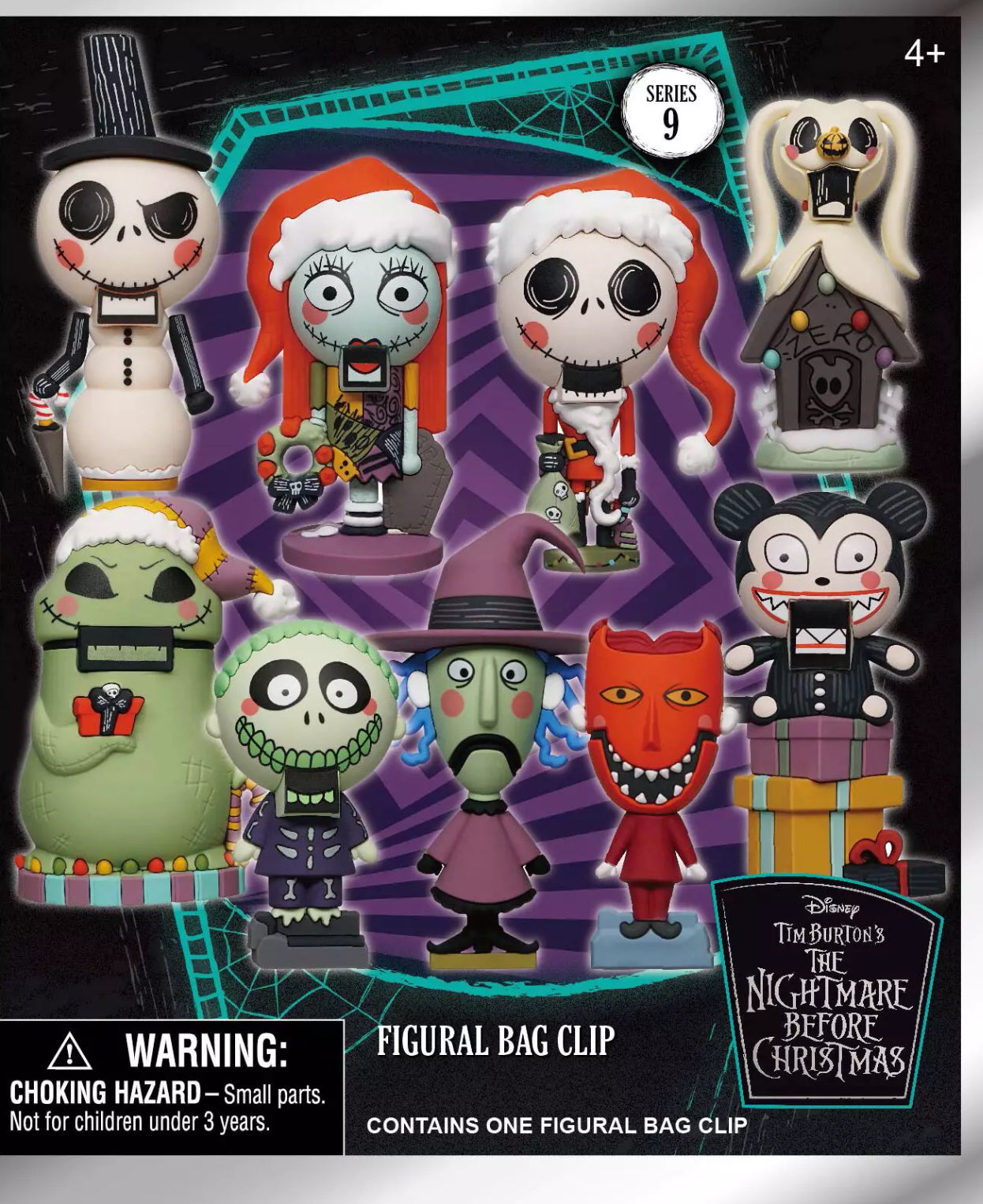 Monogram The Nightmare Before Christmas 3D Foam Bag Clip - Series 9 (Styles May Vary)