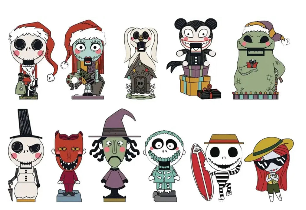 Monogram The Nightmare Before Christmas 3D Foam Bag Clip - Series 9 (Styles May Vary)