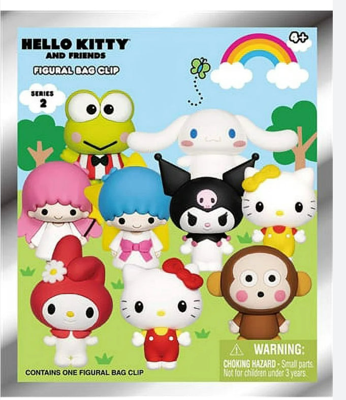 Monogram Sanrio Hello Kitty and Friends Series 2 - 3D Foam Bag Clip Blind Bag (Styles May Vary)