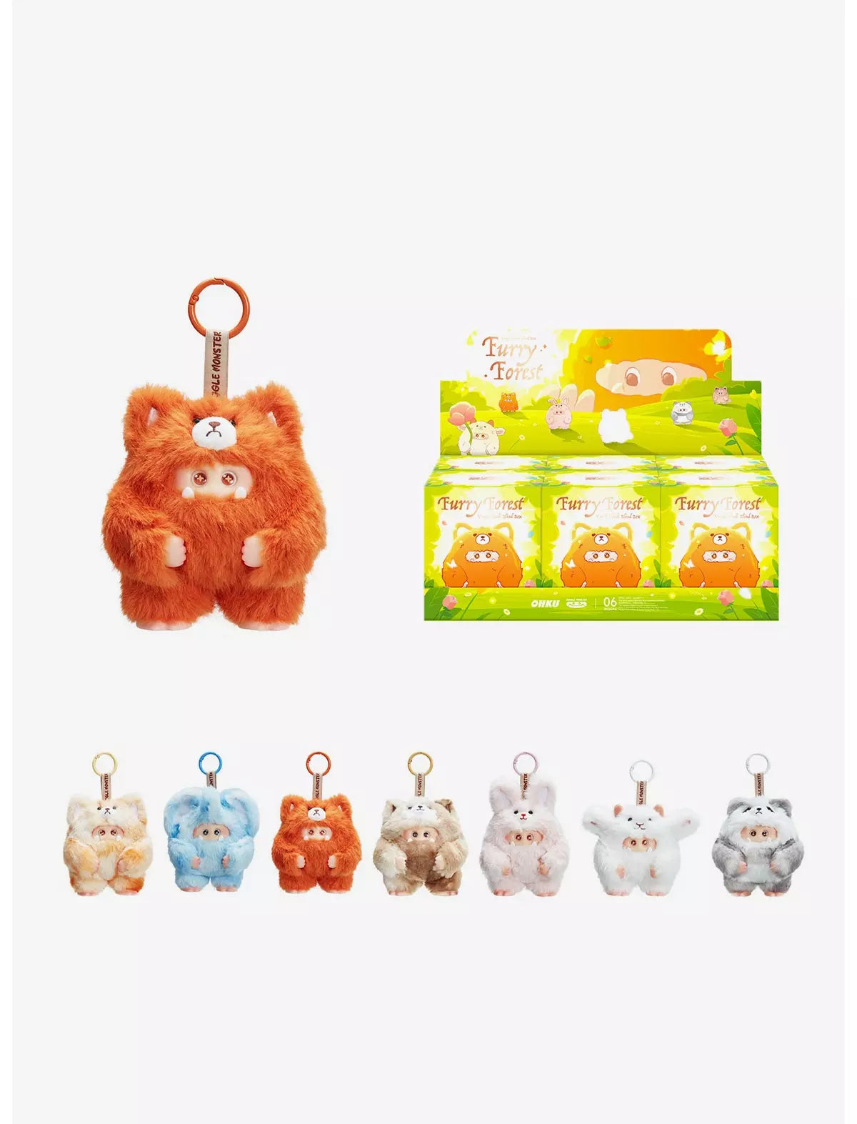 Giggle Monster Furry Forest Series Blind-Box