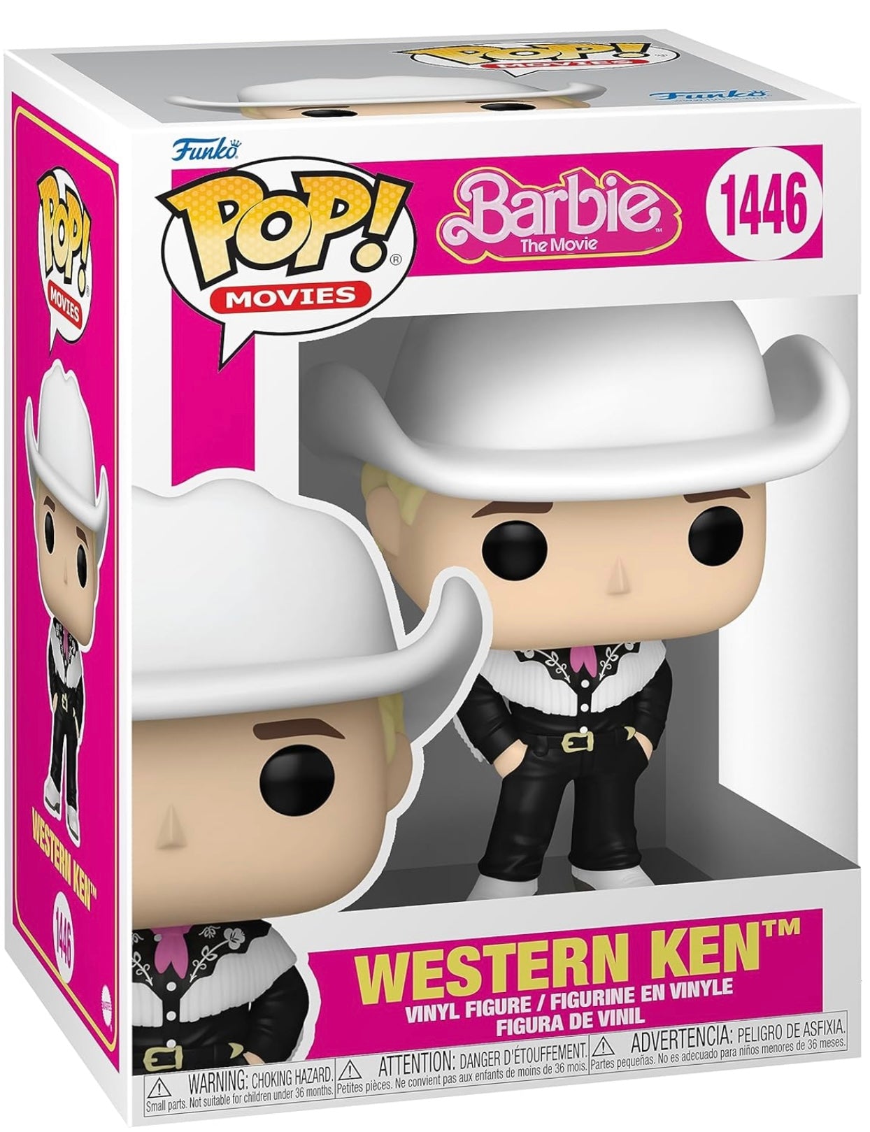 Funko Pop! Barbie Movie Western #1446 Ken Vinyl Figure