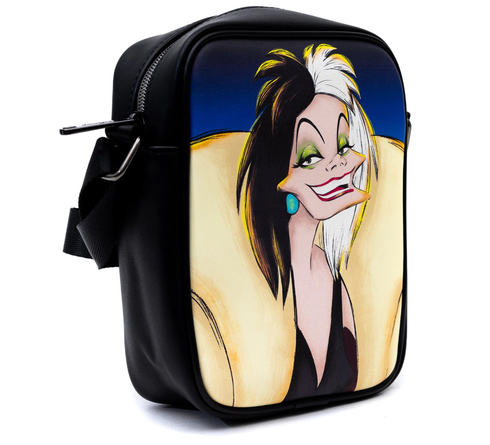 Buckle down Villains Cruella Crossbody