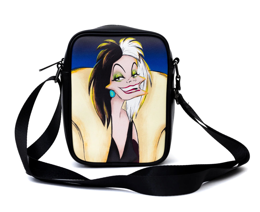 Buckle down Villains Cruella Crossbody