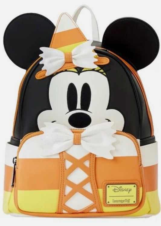 Loungefly Disney Minnie Candy Corn Cosplay Mini Backpack