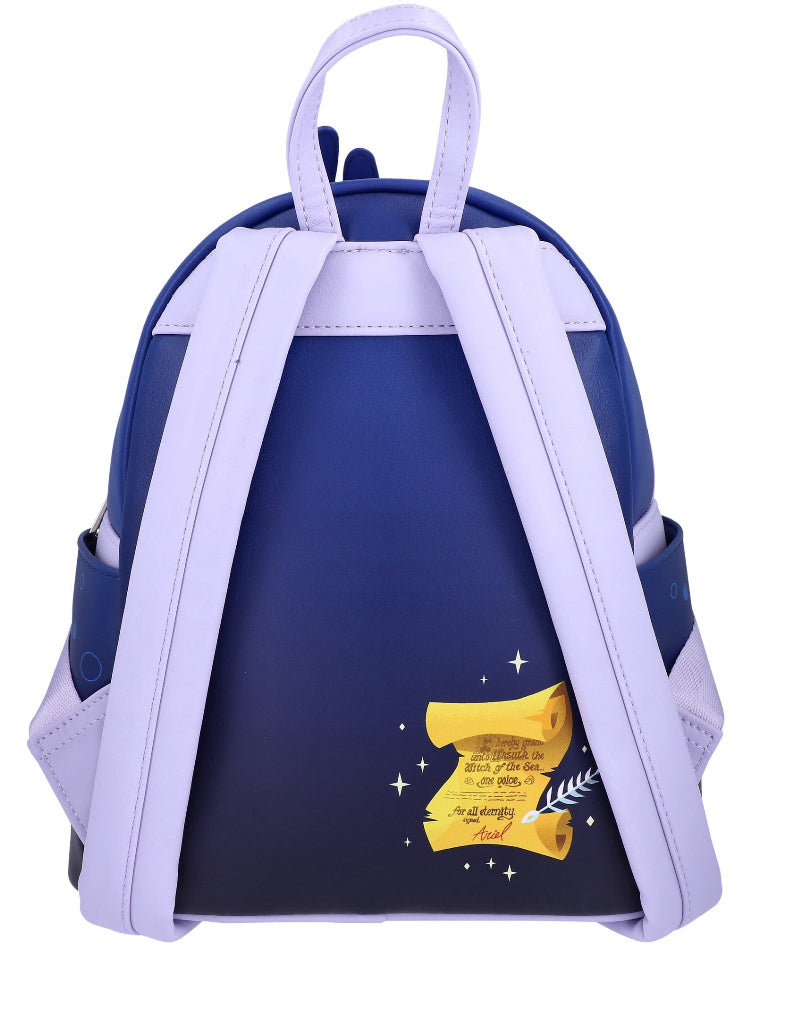 Loungefly Disney The Little Mermaid Ursula’s Lair Glow-In-the-Dark Mini Backpack