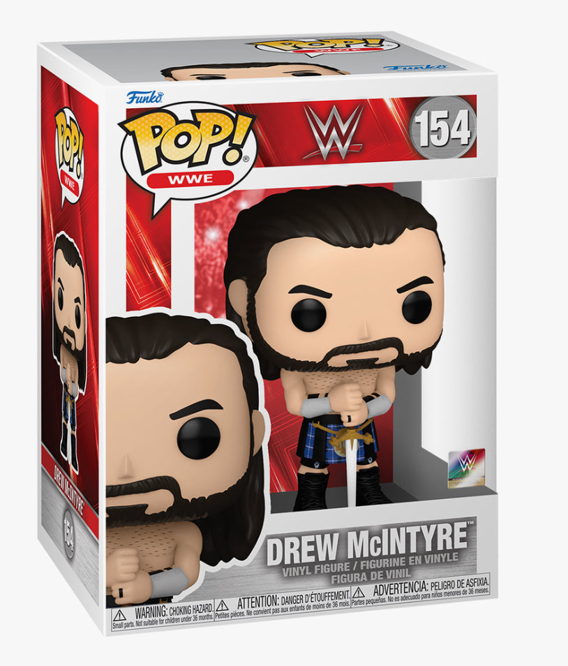 WWE Drew McIntyre with Sword Funko Pop! Vinyl Figure #154