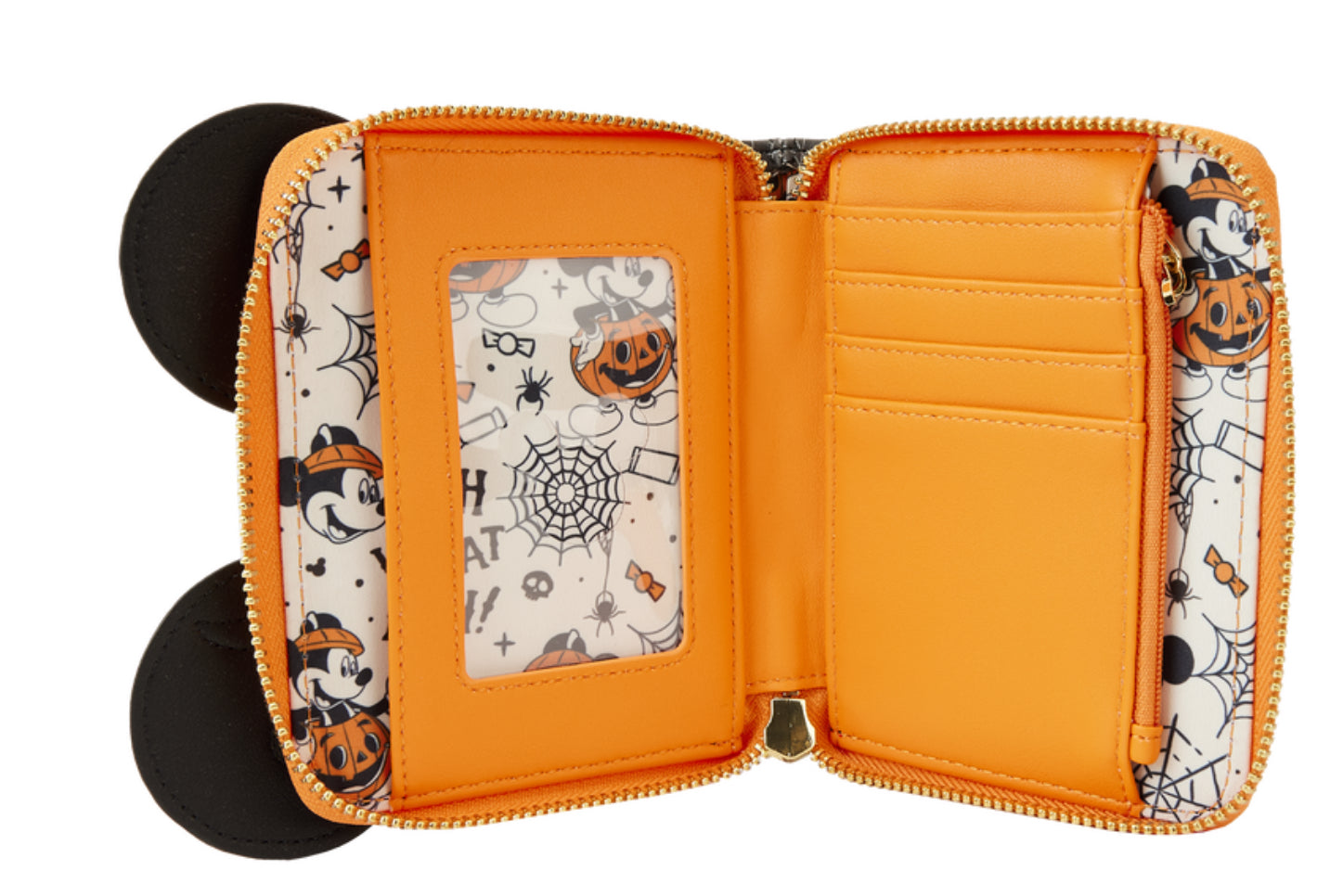 Loungefly Mickey Mouse Pumpkin Glow Wallet