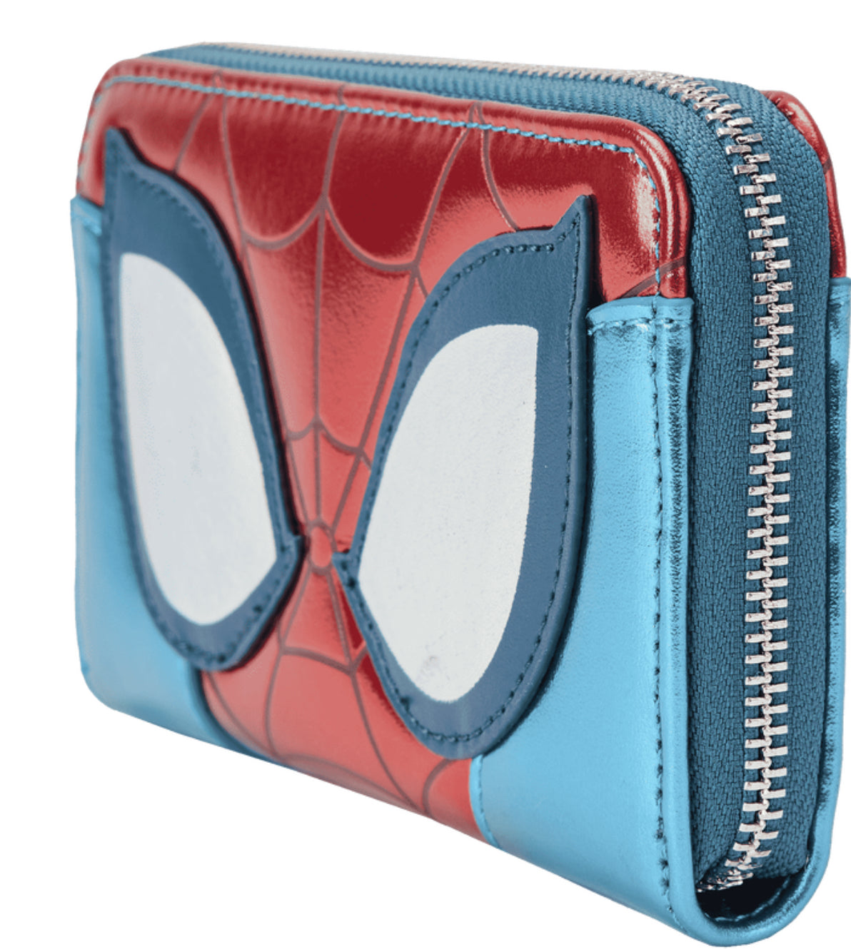 Loungefly Marvel Shine Spider-Man Cosplay Zip Around Wallet