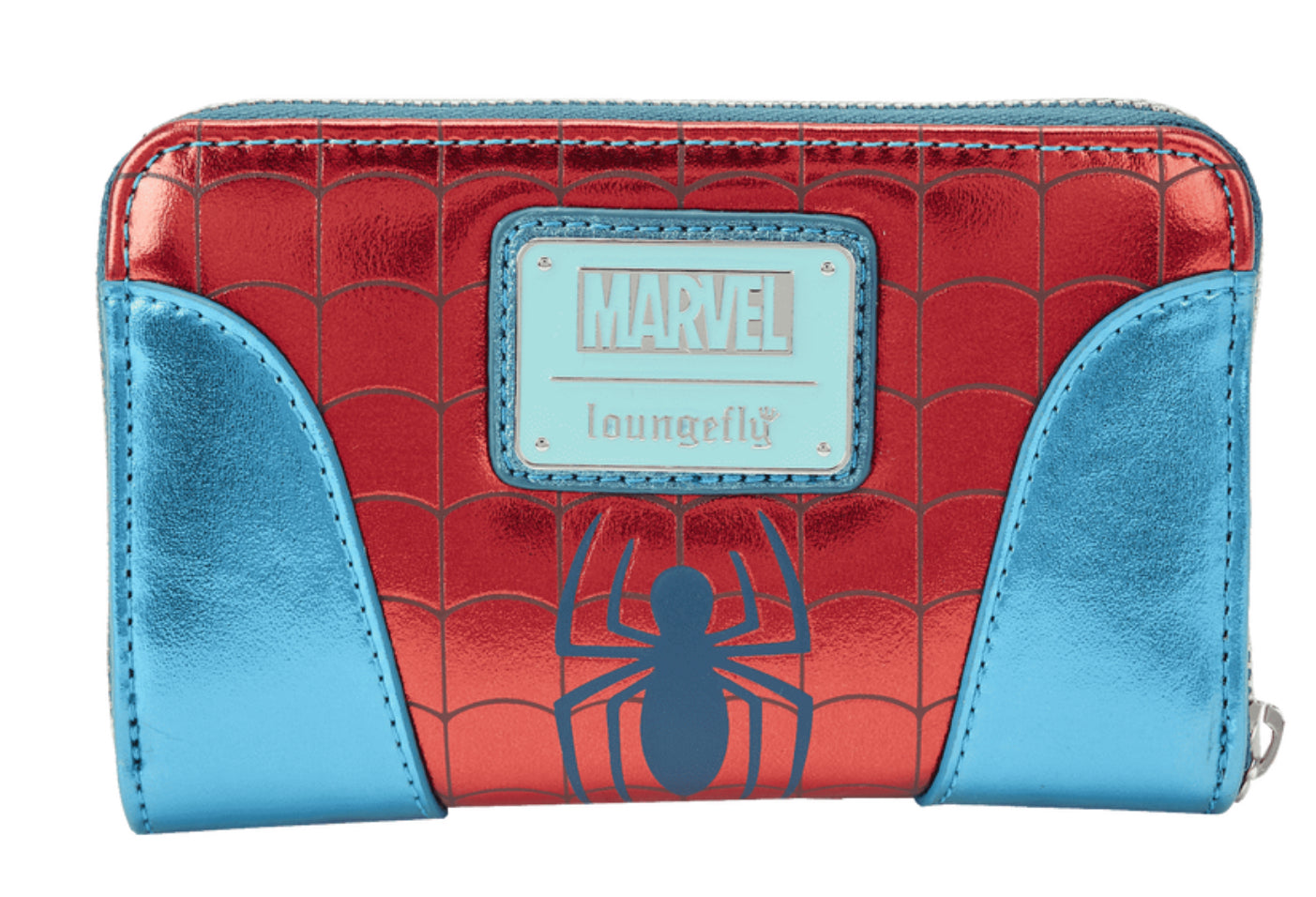 Loungefly Marvel Shine Spider-Man Cosplay Zip Around Wallet