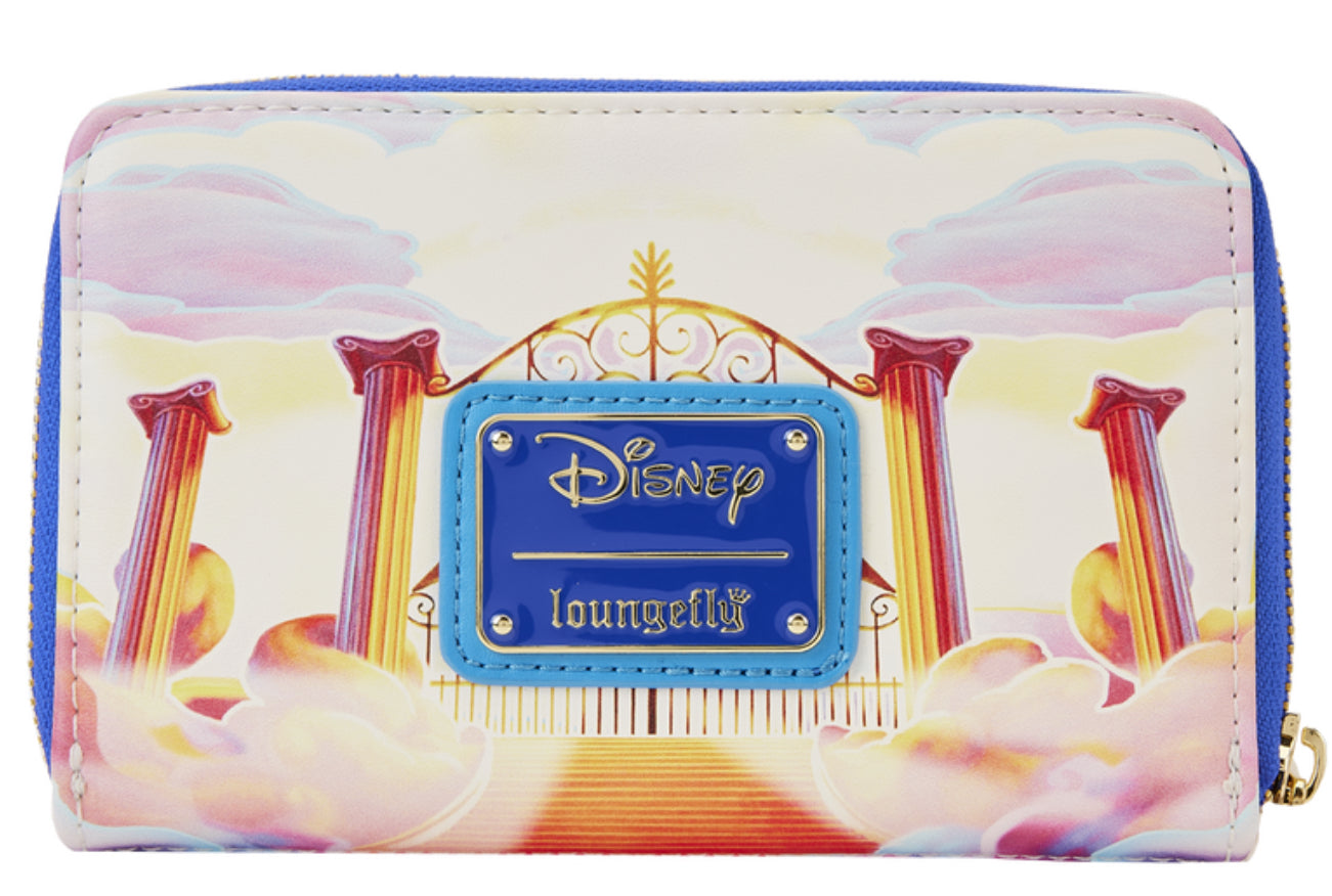 Loungefly Hercules Mount Olympus Golden Gates Zip Around Wallet