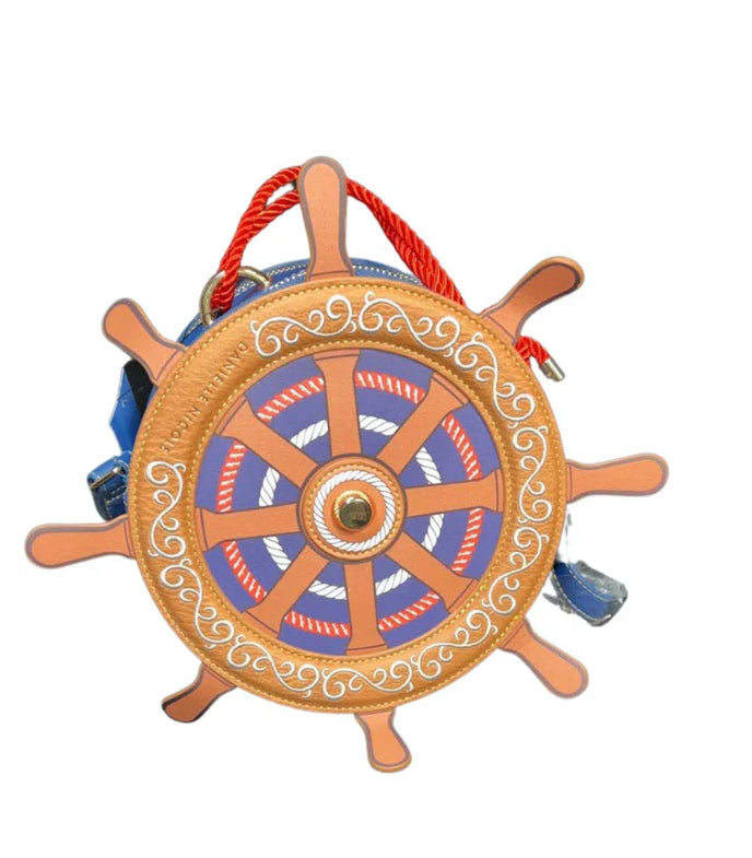 Danielle Nicole Prince Eric Nautical Wheel Crossbody