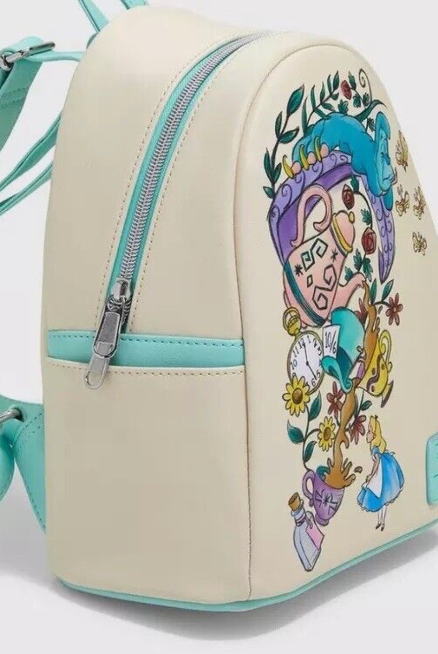 Loungefly Disney Alice In Wonderland Teapot Mini Backpack